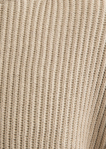 Akuna Fisherman Rib Crew Sweater