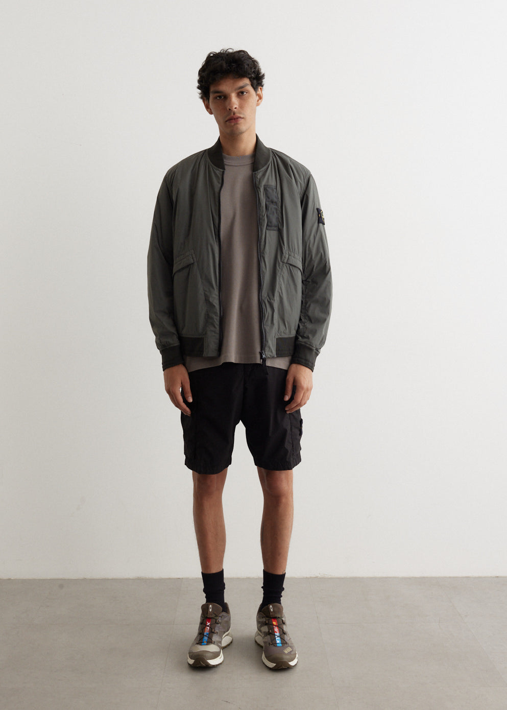 Garment Dyed Insulated MA-1 Jacket