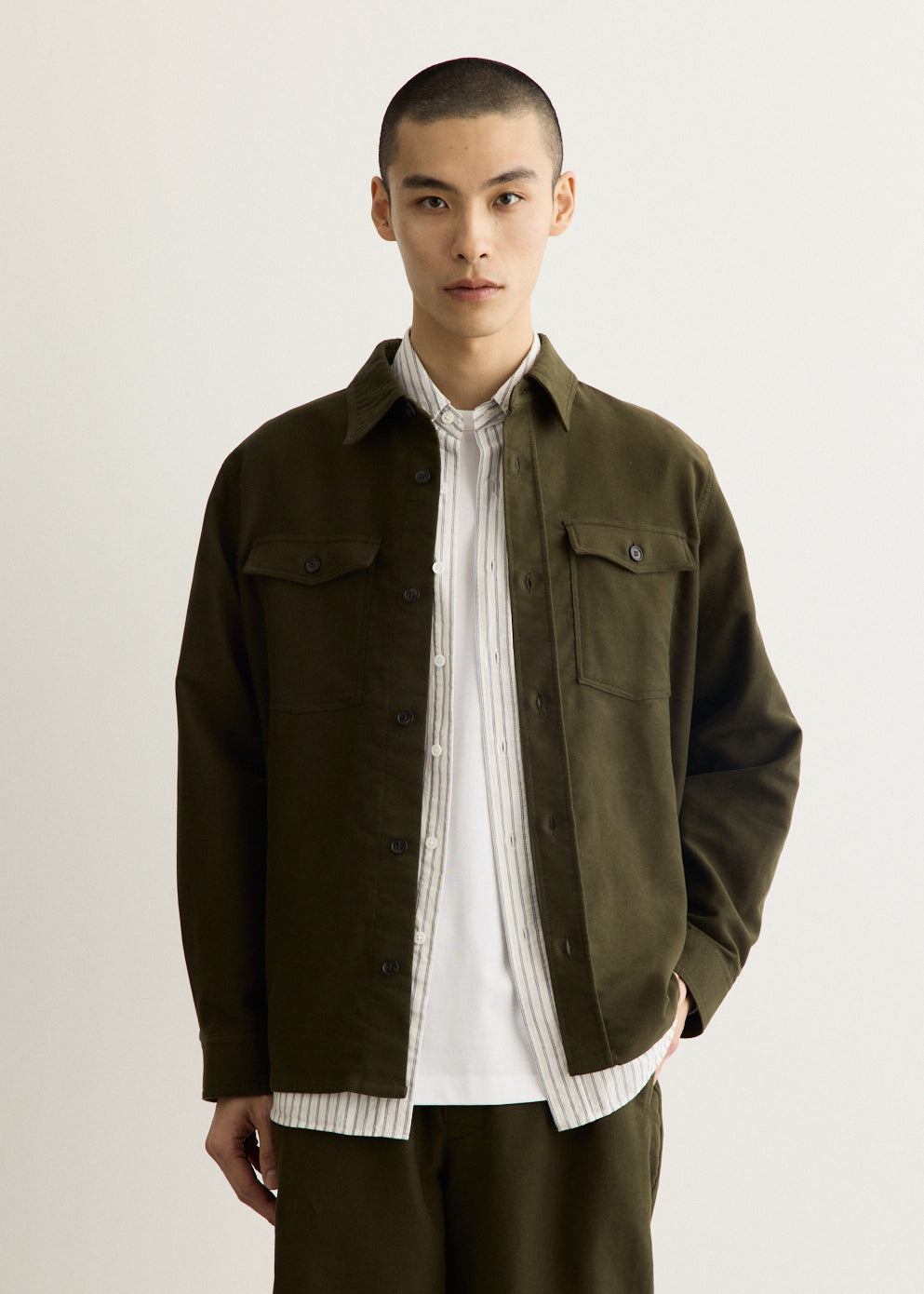 Moleskin Shirt Jacket