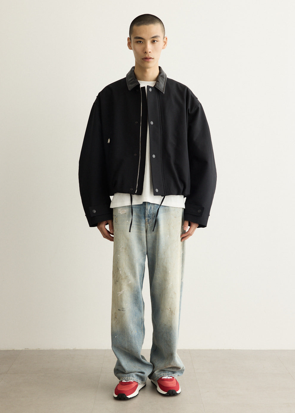Opado Double Cotton Satin Jacket