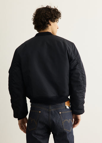 Orby Nylon Twill Bomber Jacket