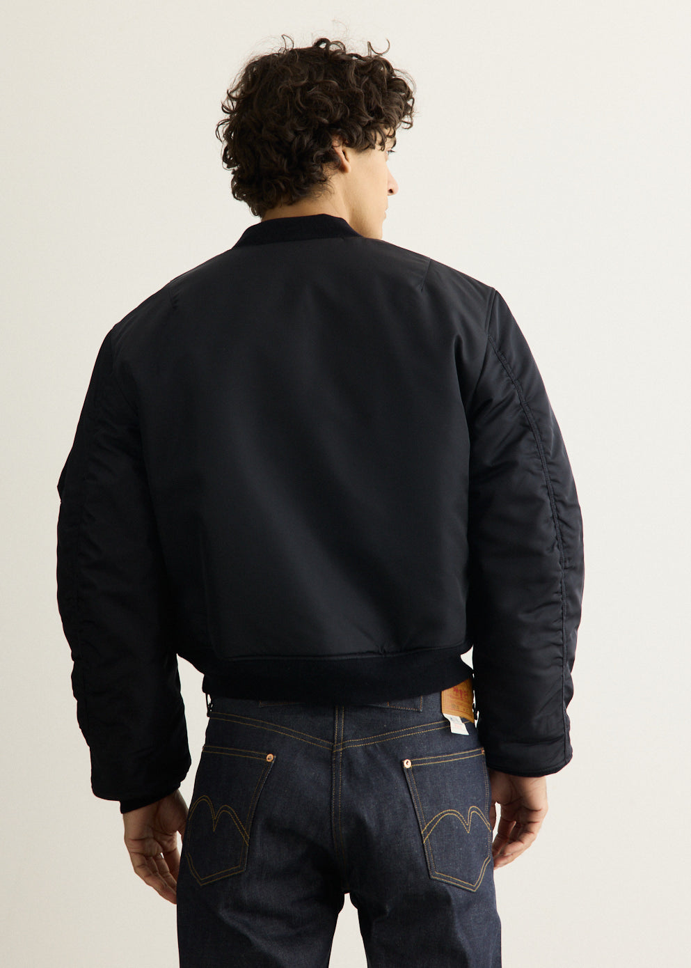 Orby Nylon Twill Bomber Jacket