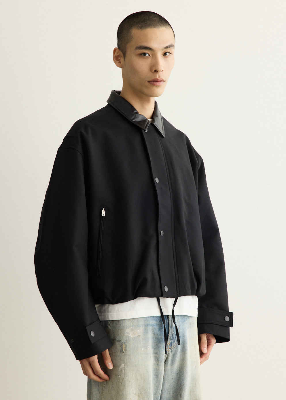 Opado Double Cotton Satin Jacket