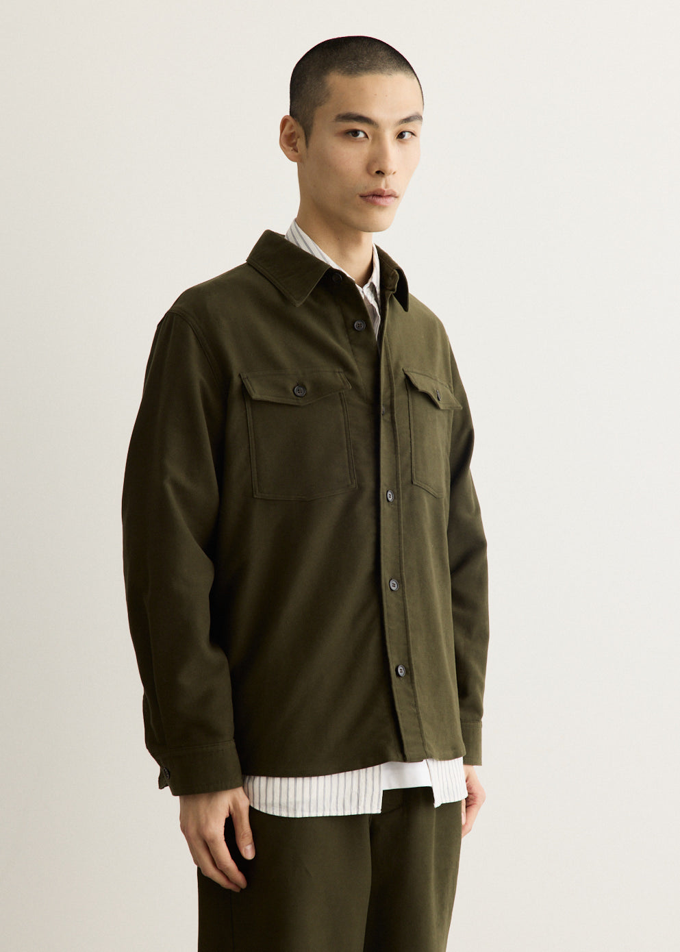 Moleskin Shirt Jacket