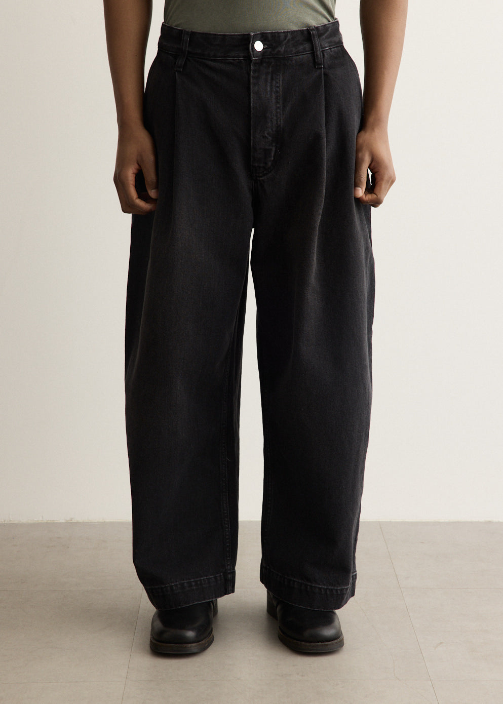 Puch Single Pleat Pants
