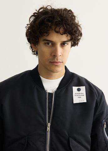 Orby Nylon Twill Bomber Jacket