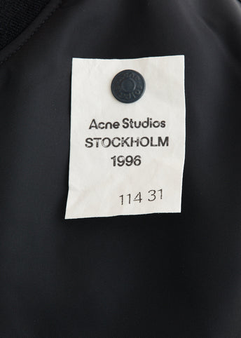 Orby Nylon Twill Bomber Jacket