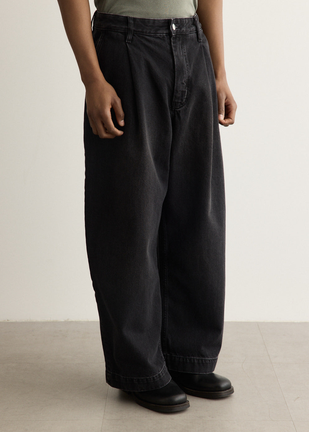 Puch Single Pleat Pants