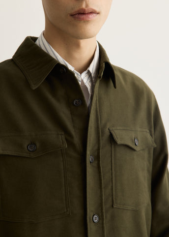Moleskin Shirt Jacket