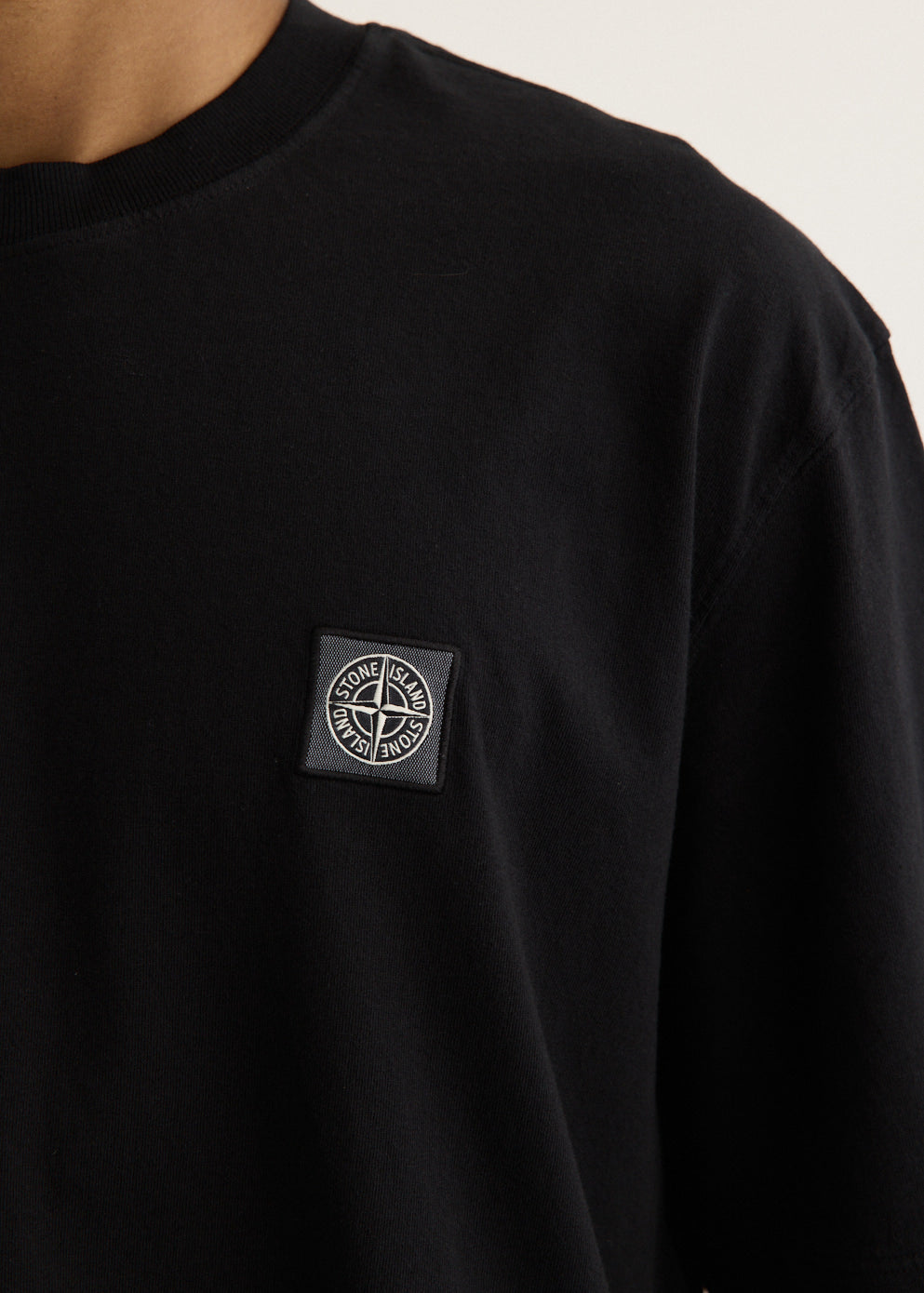 Regular Fit Garment Dyed Compass T-Shirt