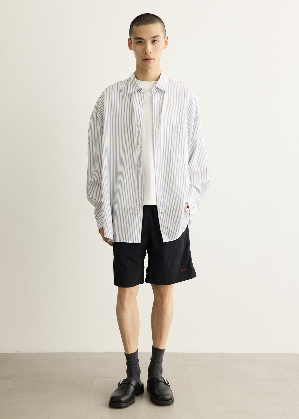 Soffia Long Sleeve Round Tencel Shirt