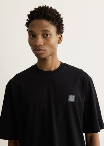 Regular Fit Garment Dyed Compass T-Shirt