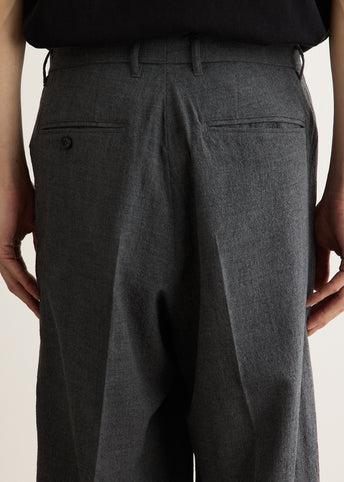 George Wool Two Tuck Pants