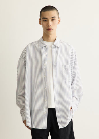 Soffia Long Sleeve Round Tencel Shirt