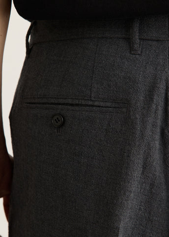 George Wool Two Tuck Pants