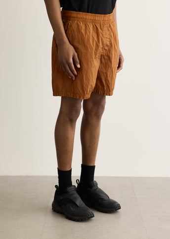 Nylon Metal Garment Dyed Swim Shorts