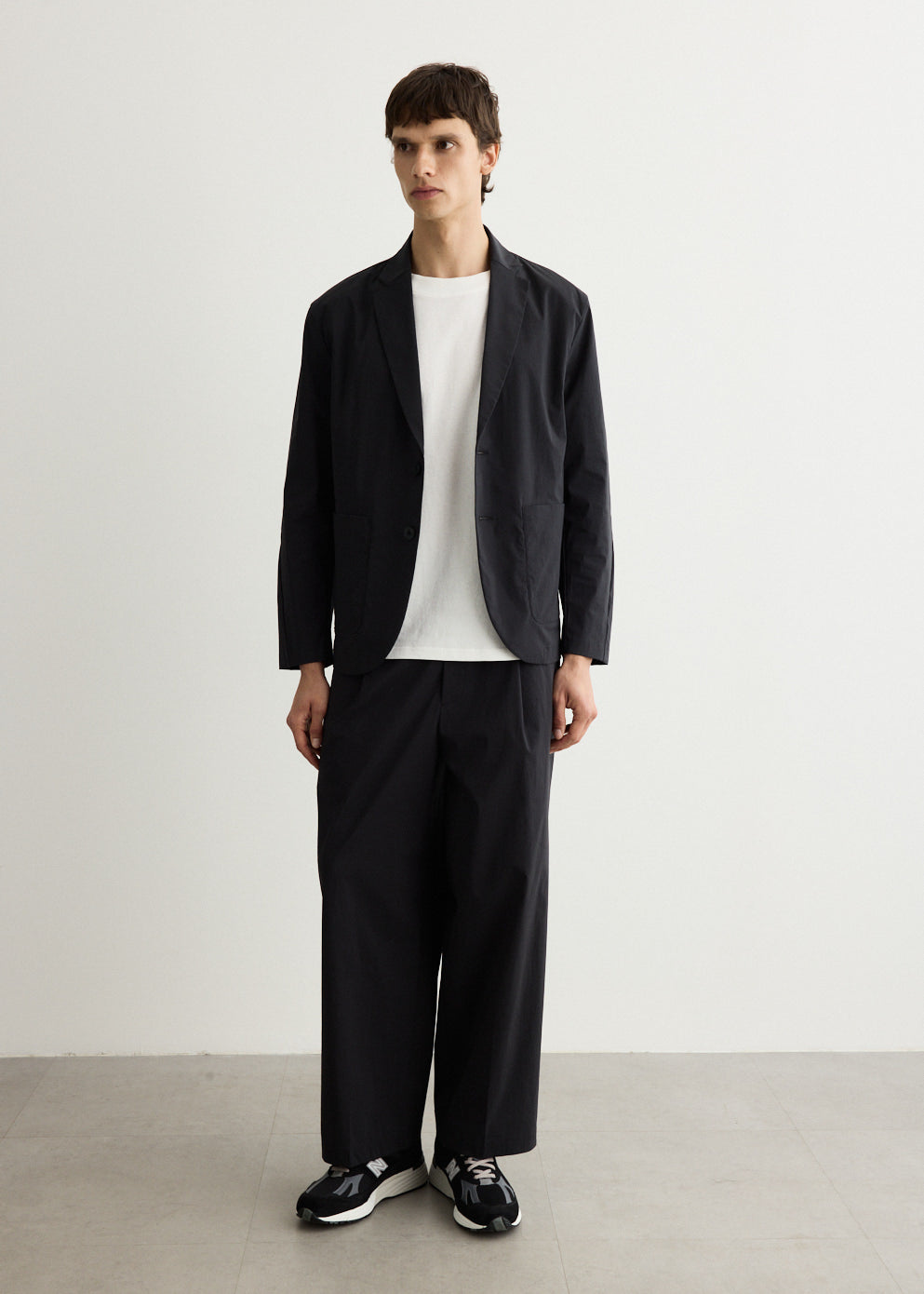 NB Grey Wide Pants