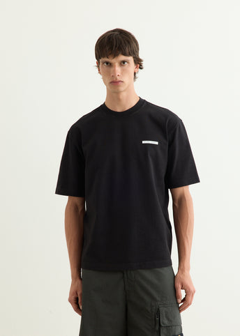 Heavy Cotton Jersey Lettering T-Shirt