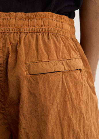 Nylon Metal Garment Dyed Swim Shorts