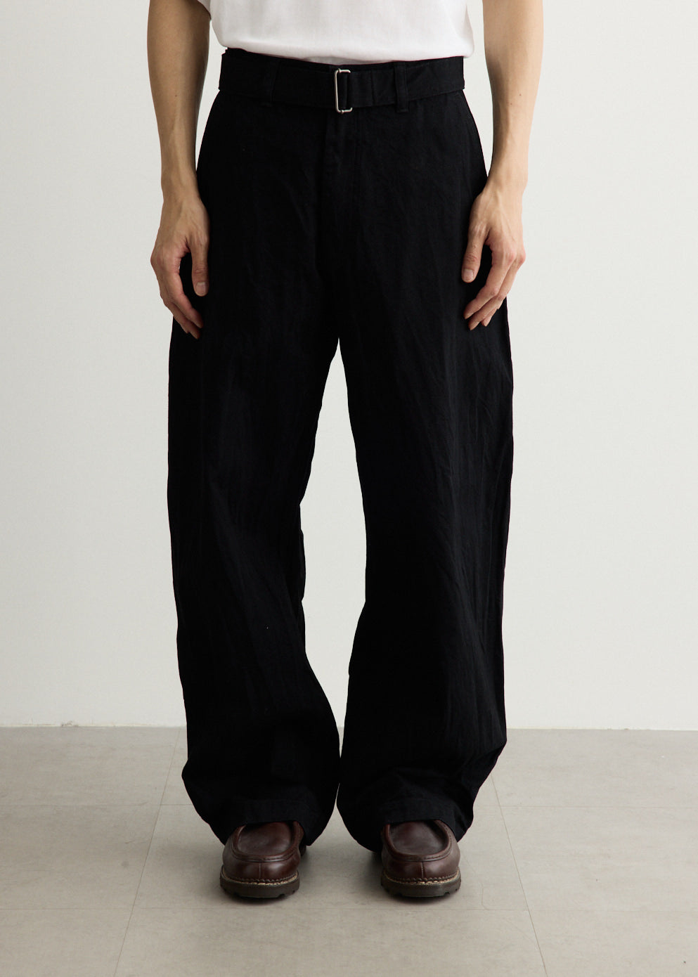 Crinkle Denim Jeans