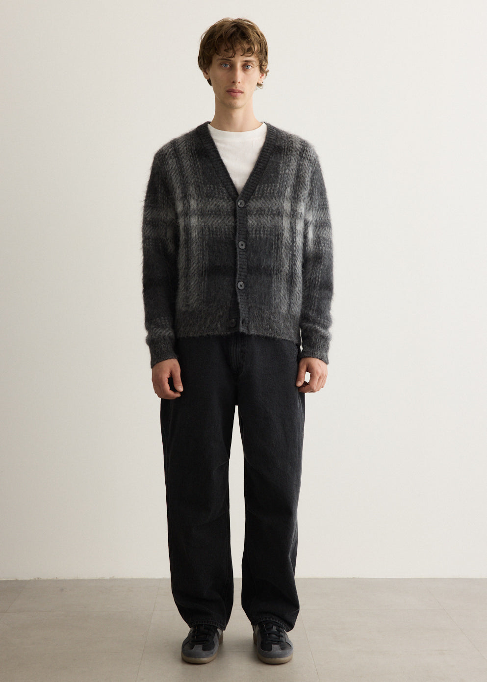Alvin Plaid Cardigan