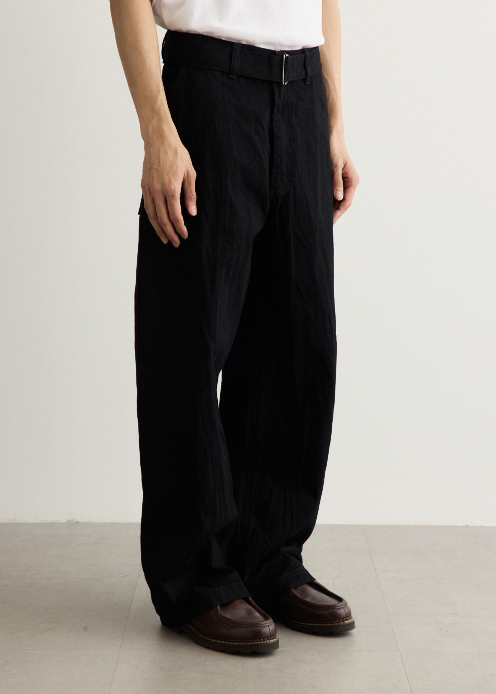 Crinkle Denim Jeans