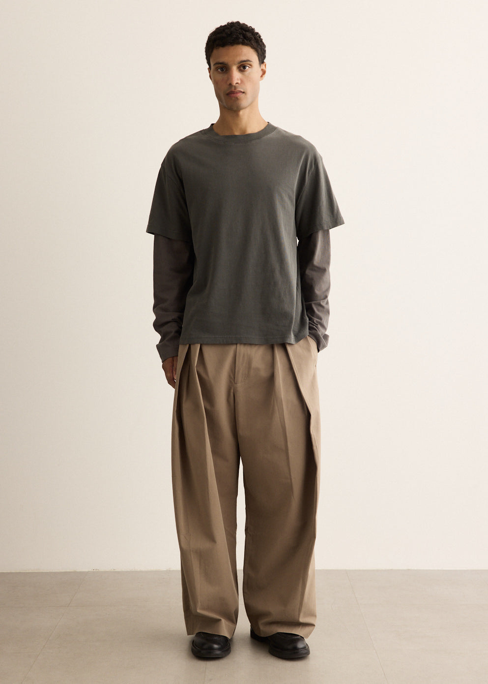 Kurt Long Sleeve Layered T-Shirt