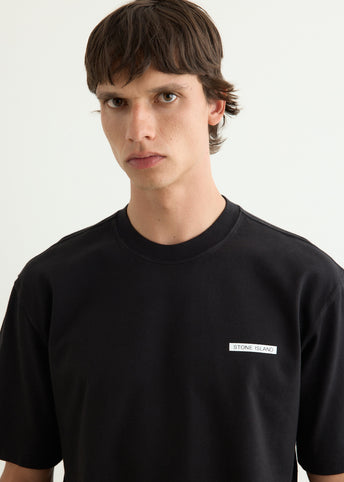 Heavy Cotton Jersey Lettering T-Shirt