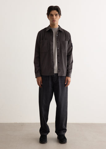 Micro Cotton Corduroy Overshirt