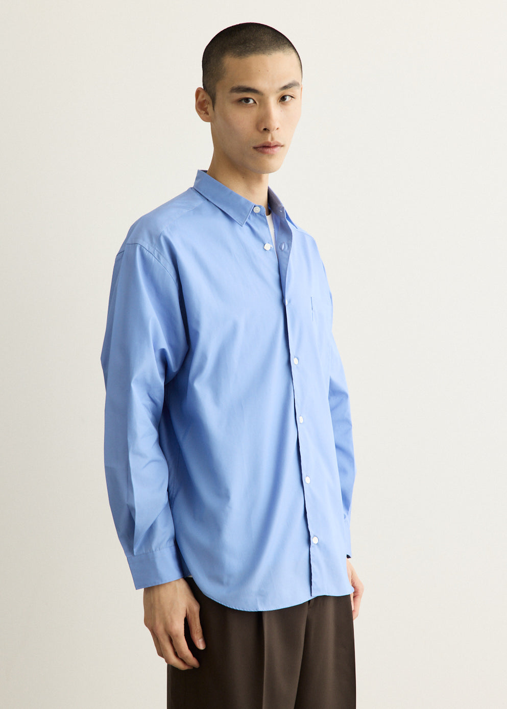 Cotton Broad Logo Shirt