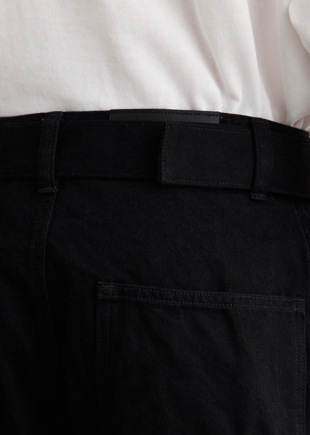 Crinkle Denim Jeans