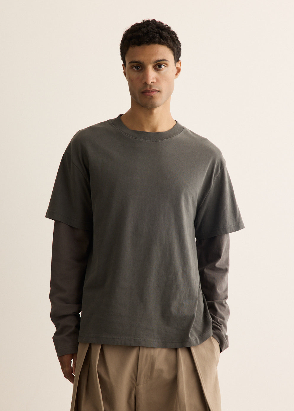 Kurt Long Sleeve Layered T-Shirt