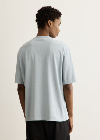 Regular Fit Garment Dyed Compass T-Shirt