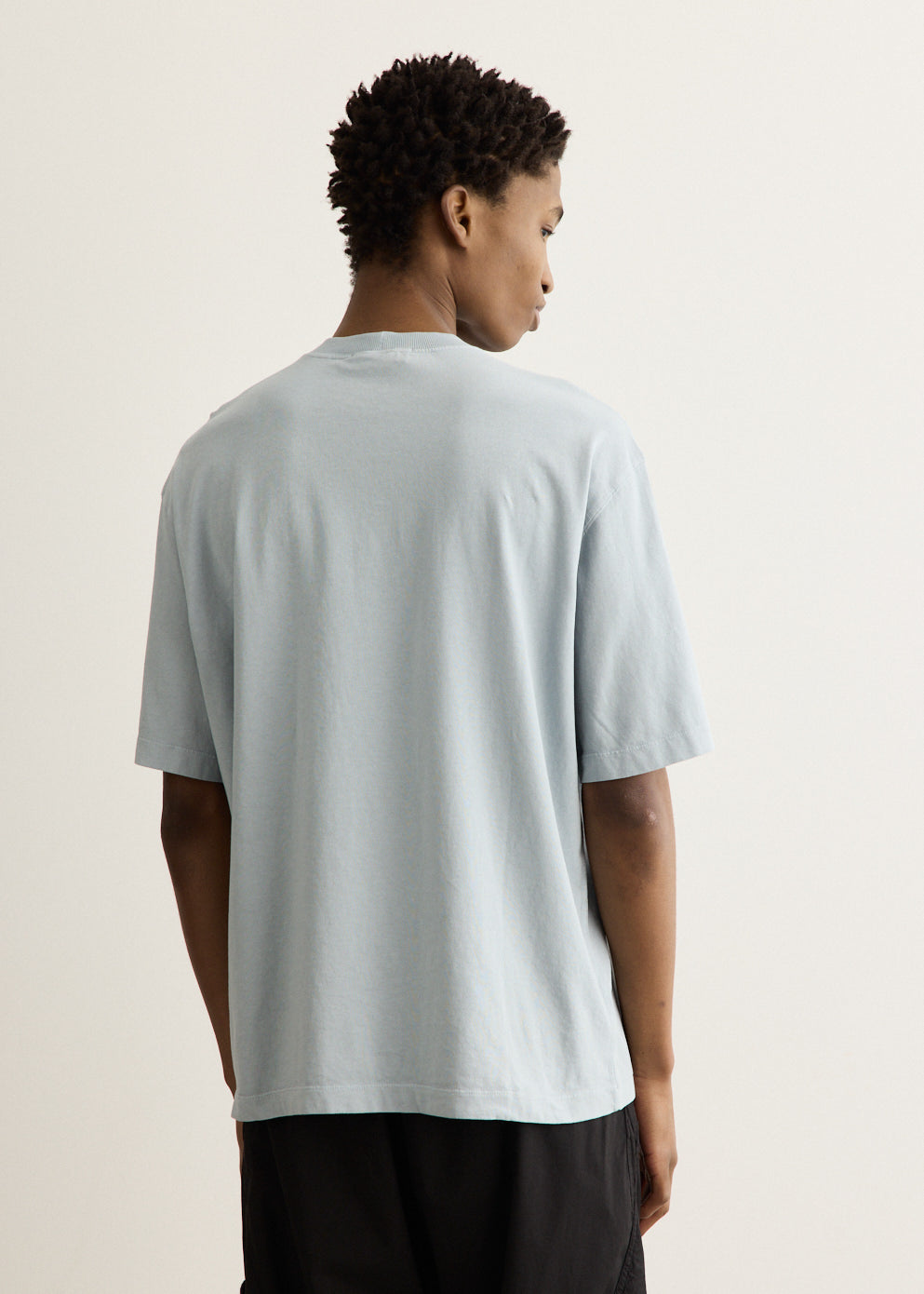 Regular Fit Garment Dyed Compass T-Shirt