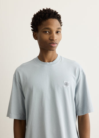 Regular Fit Garment Dyed Compass T-Shirt