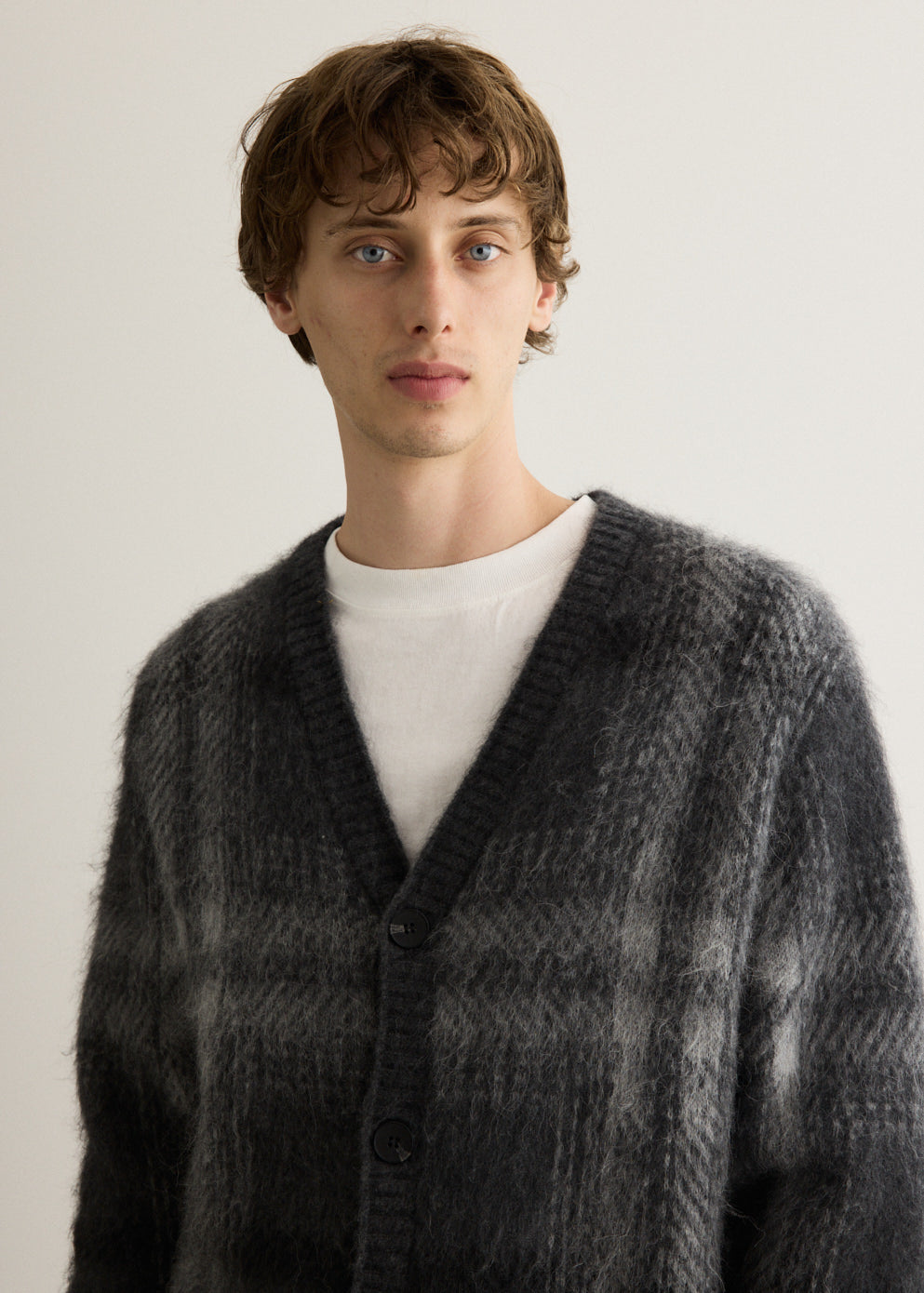 Alvin Plaid Cardigan
