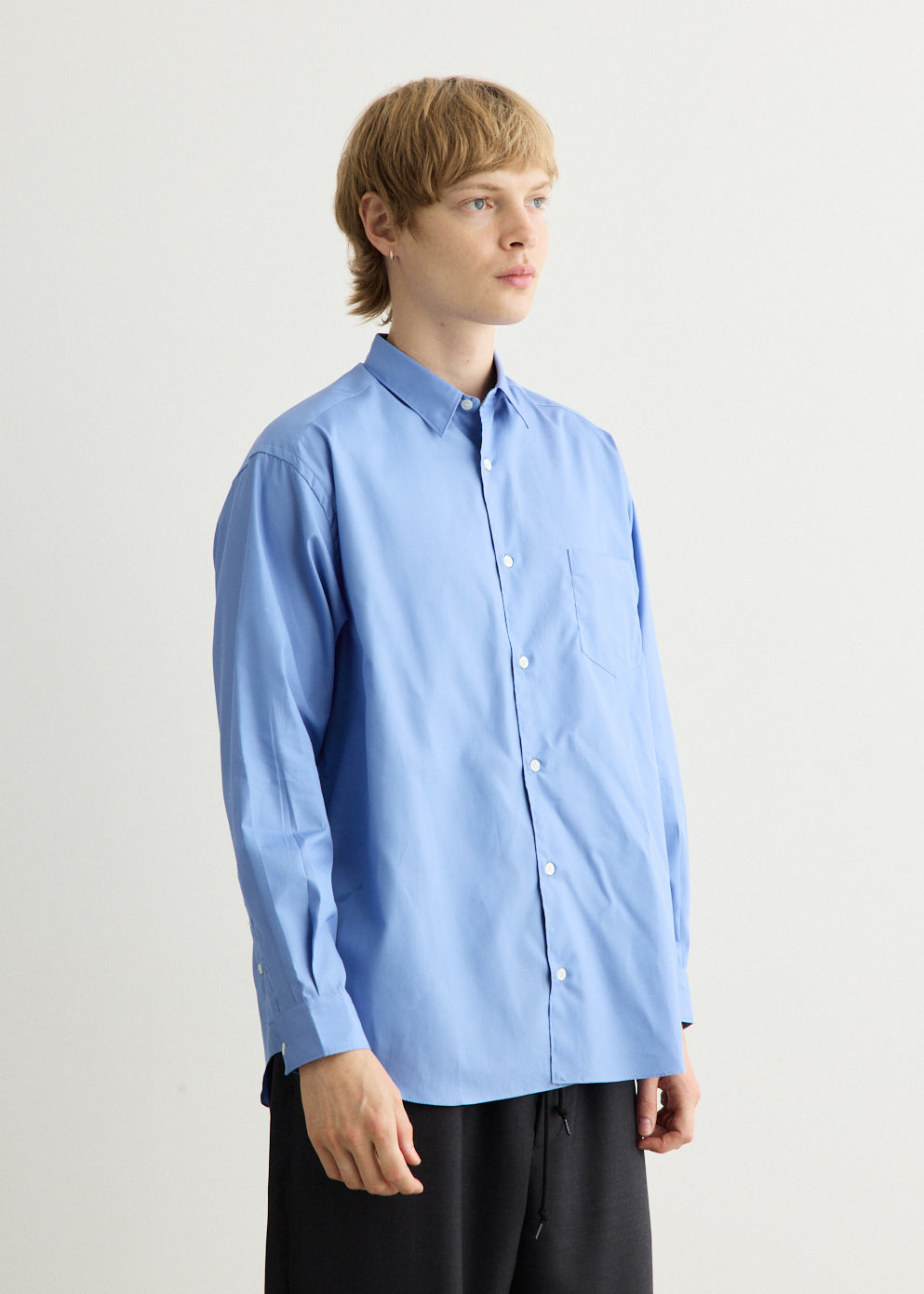 Cotton Broad Logo Shirt
