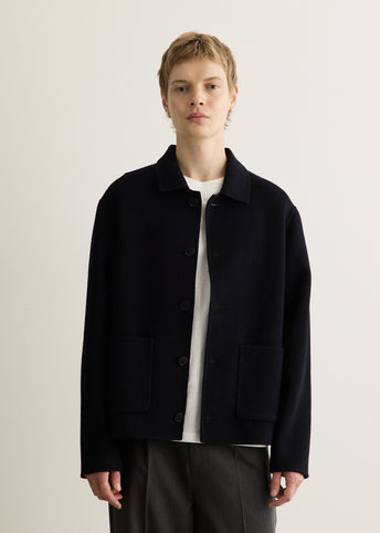 ジャケット・アウター WOOL DOUBLE COAT Zappa Double Faced Wool Jacket