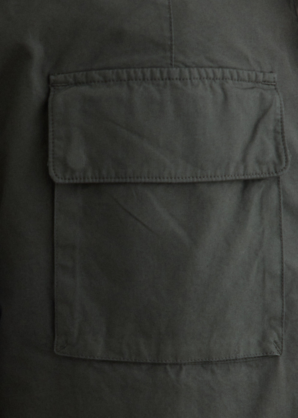 Cotton Canvas Cargo Shorts