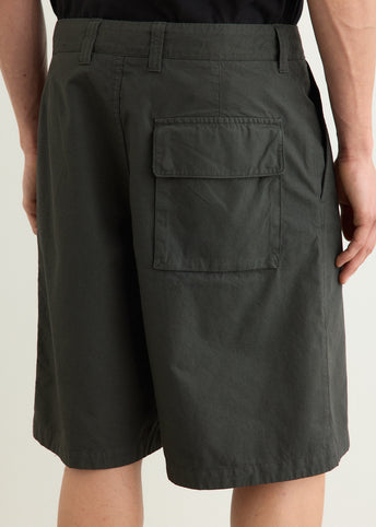 Cotton Canvas Cargo Shorts