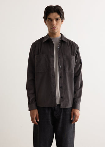 Micro Cotton Corduroy Overshirt