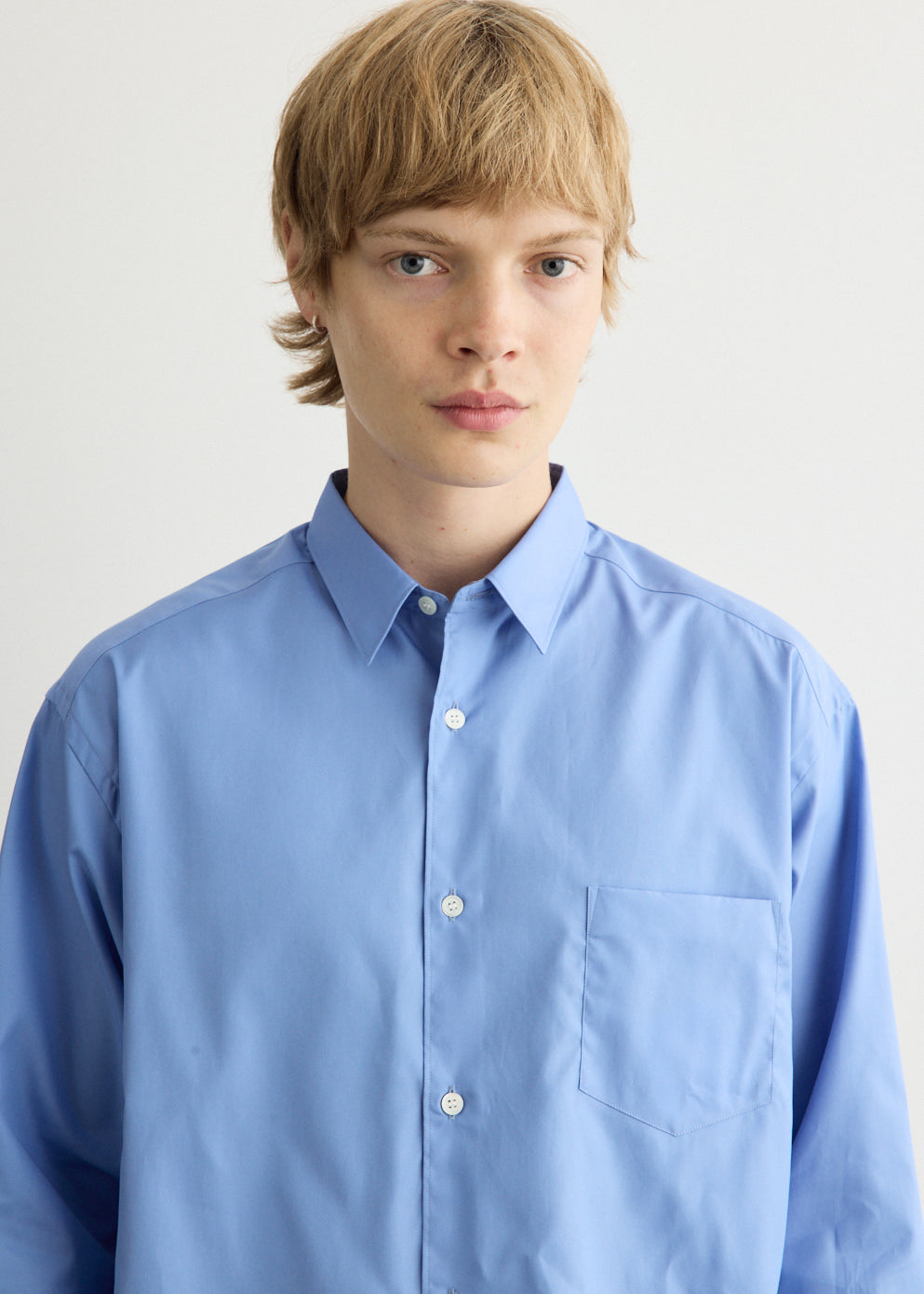 Cotton Broad Logo Shirt