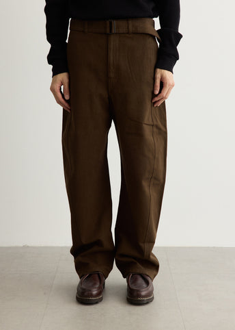 Twisted Belted Pants