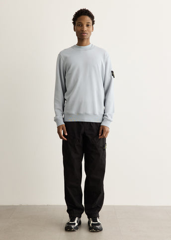 Garment Dyed Stretch Cotton Tela Cargo Pants