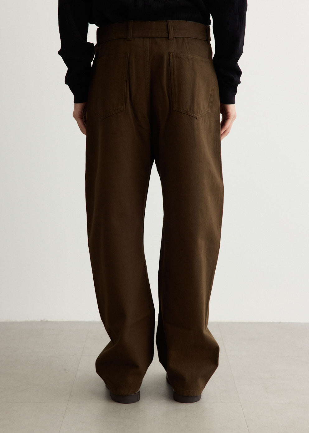 Twisted Belted Pants