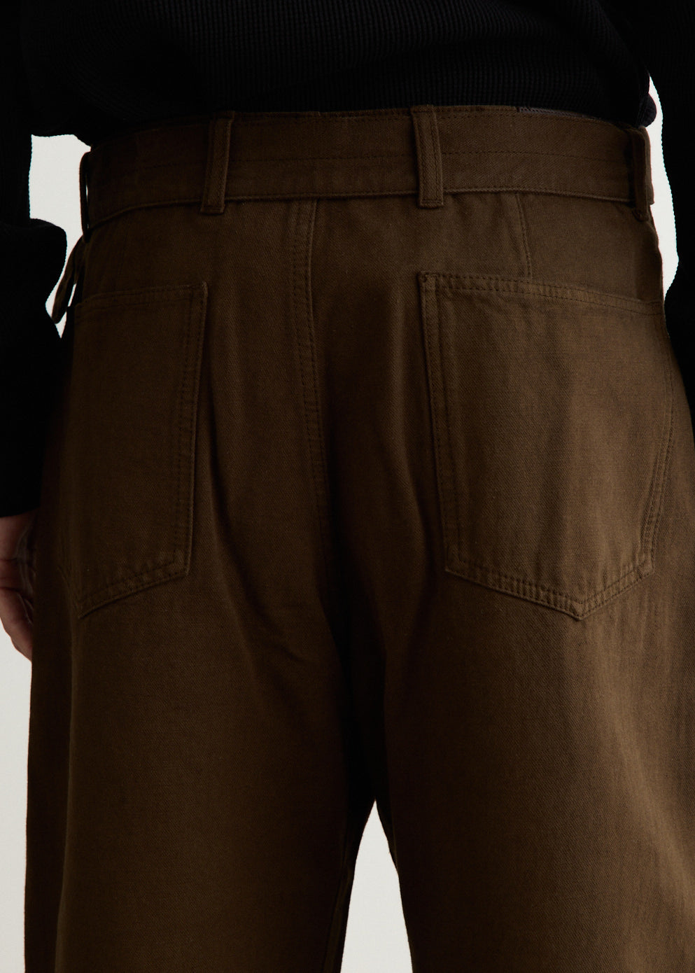 Twisted Belted Pants