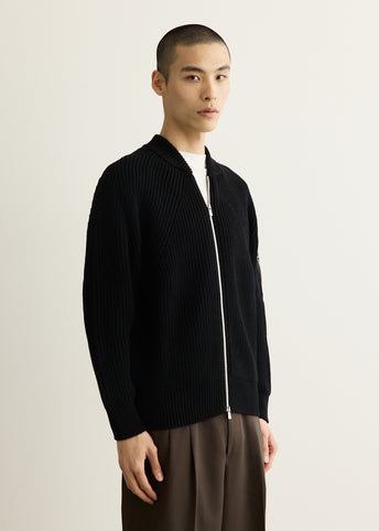 x Batoner Worsted Wool Bomber Cardigan