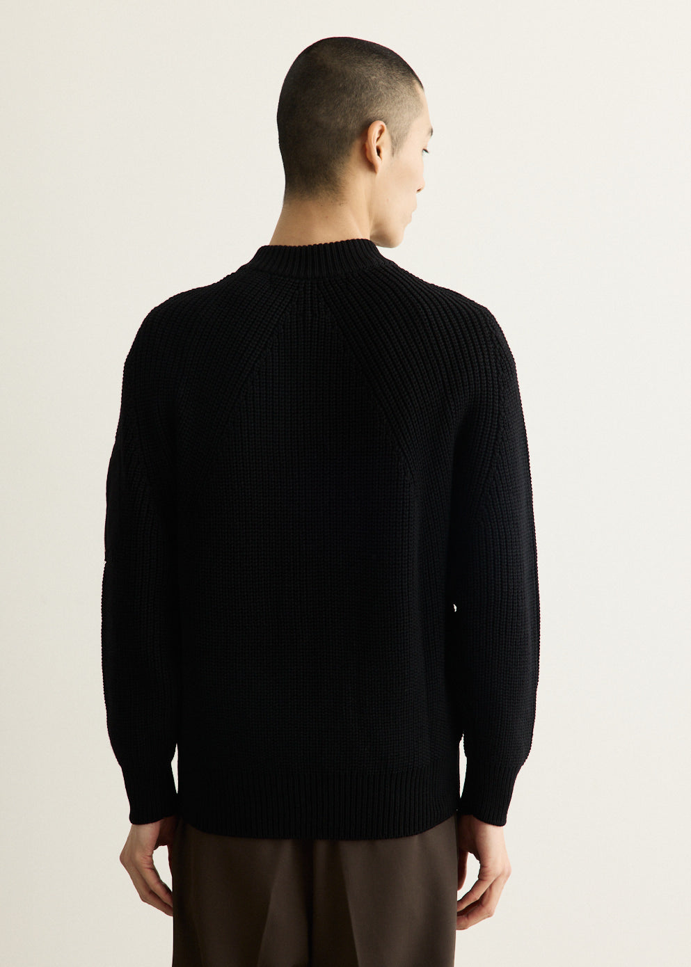 x Batoner Worsted Wool Bomber Cardigan