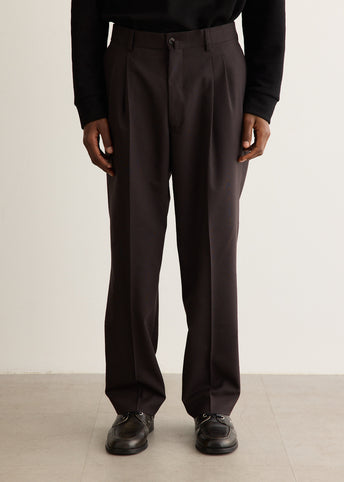 Double Pleated Trousers