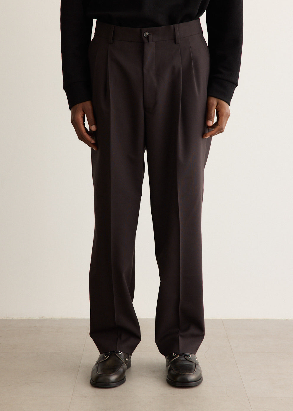 Double Pleated Trousers